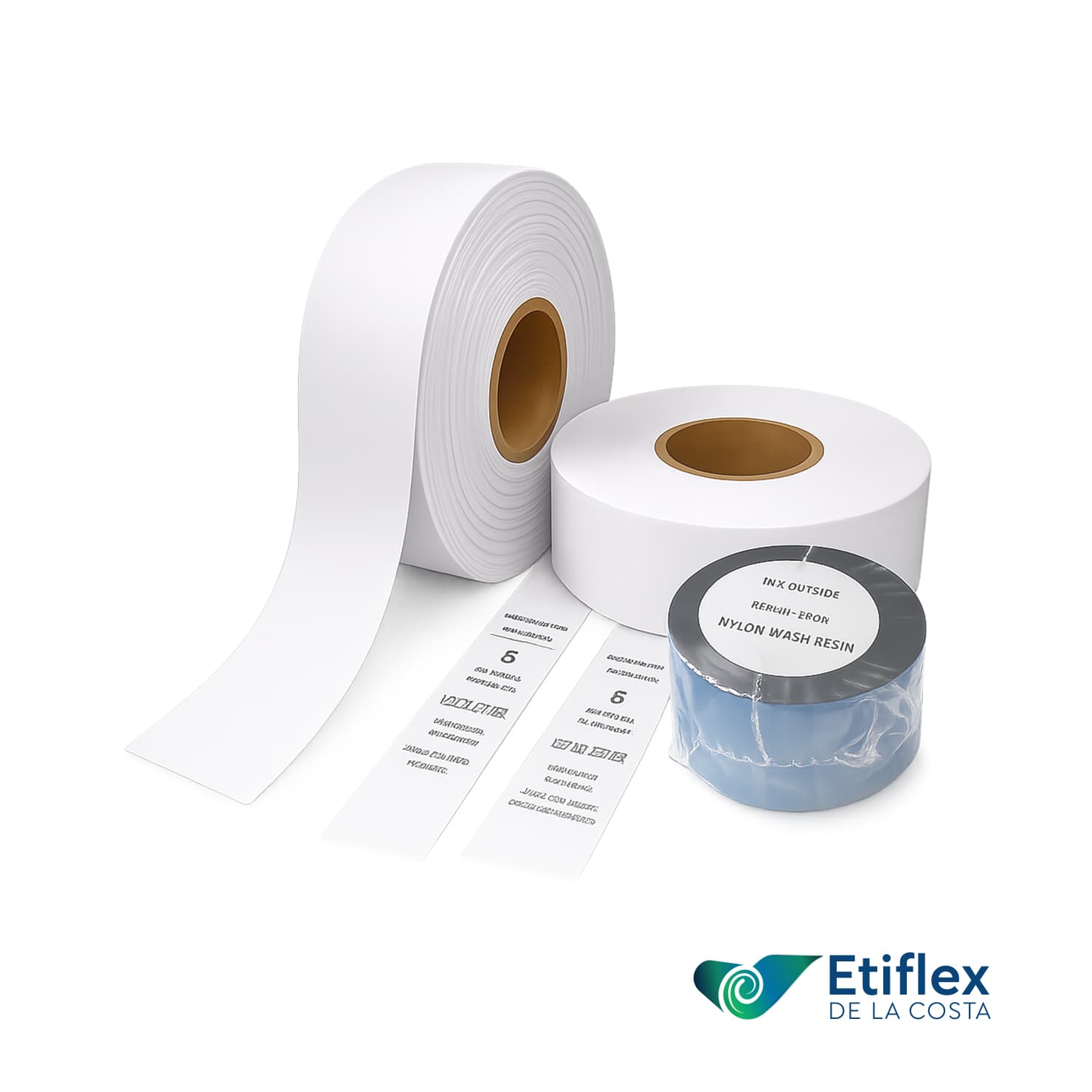 Nylon y resina textil